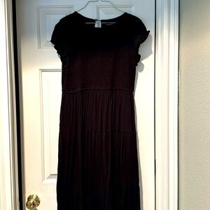 Perfect black dress for the summertime!